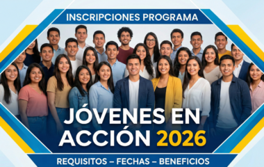 Jóvenes en Acción 2026: Todo lo que debes saber sobre el programa del Gobierno ecuatoriano
